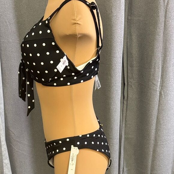 Victoria’s Secret Black Polka Dot Bikini Set - Picture 6 of 15